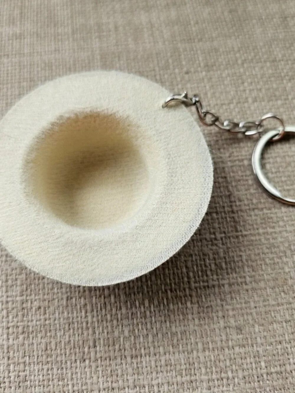 Keys Holder Handmade Straw Hat Anime Design Keychain keyring